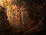 Louis Janmot The golden stairs Germany oil painting artist